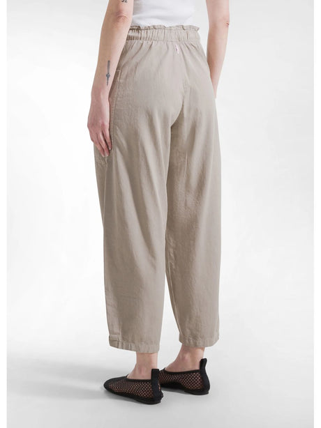 Pantalone Deha BALLOON IN TWILL DI LYOCELL Donna - Beige