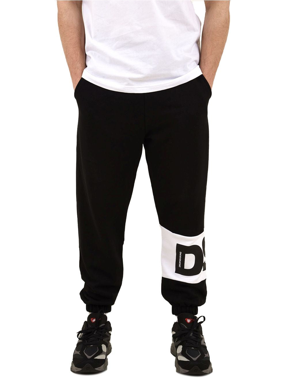 Pantalone Felpa Ds2 Uomo - Nero