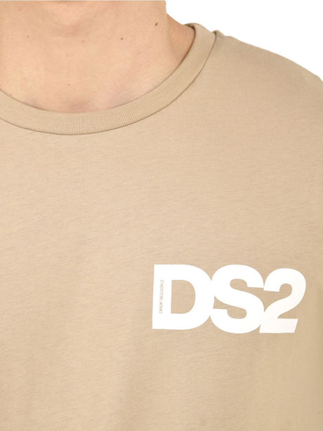 T-shirt Ds2 Uomo - Marrone