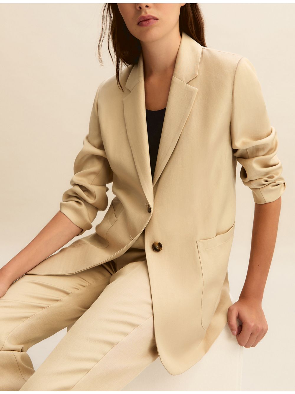 Giacca Emme Marella EMMCHARME1 Donna - Beige