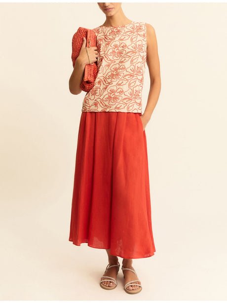 Gonna Emme Marella EMMBIADA Donna - Rosso