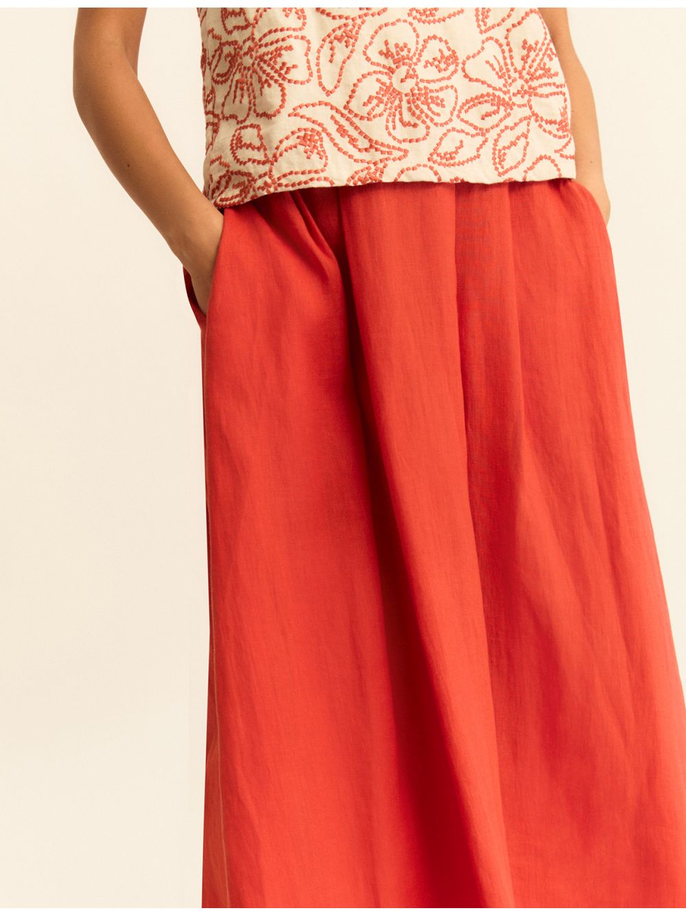 Gonna Emme Marella EMMBIADA Donna - Rosso