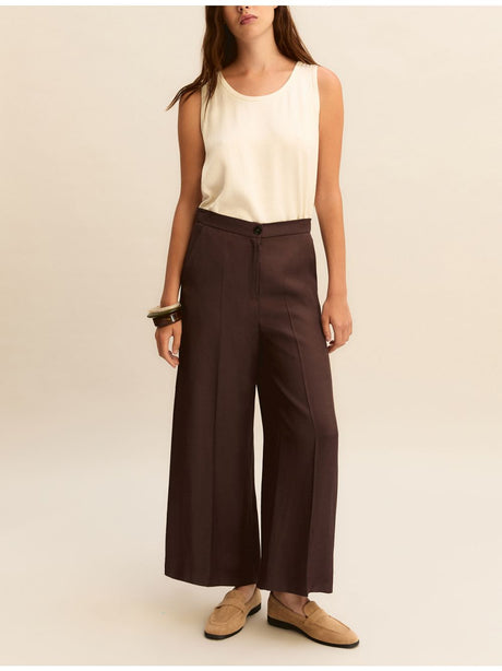 Pantalone Emme Marella EMMALCUNO Donna - Marrone