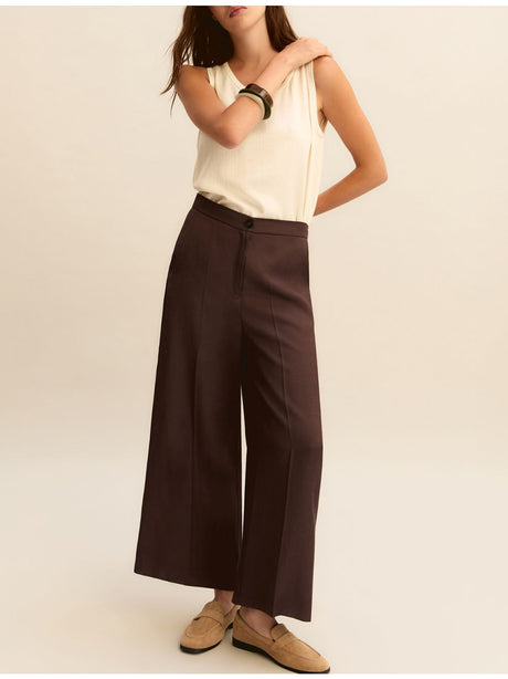 Pantalone Emme Marella EMMALCUNO Donna - Marrone