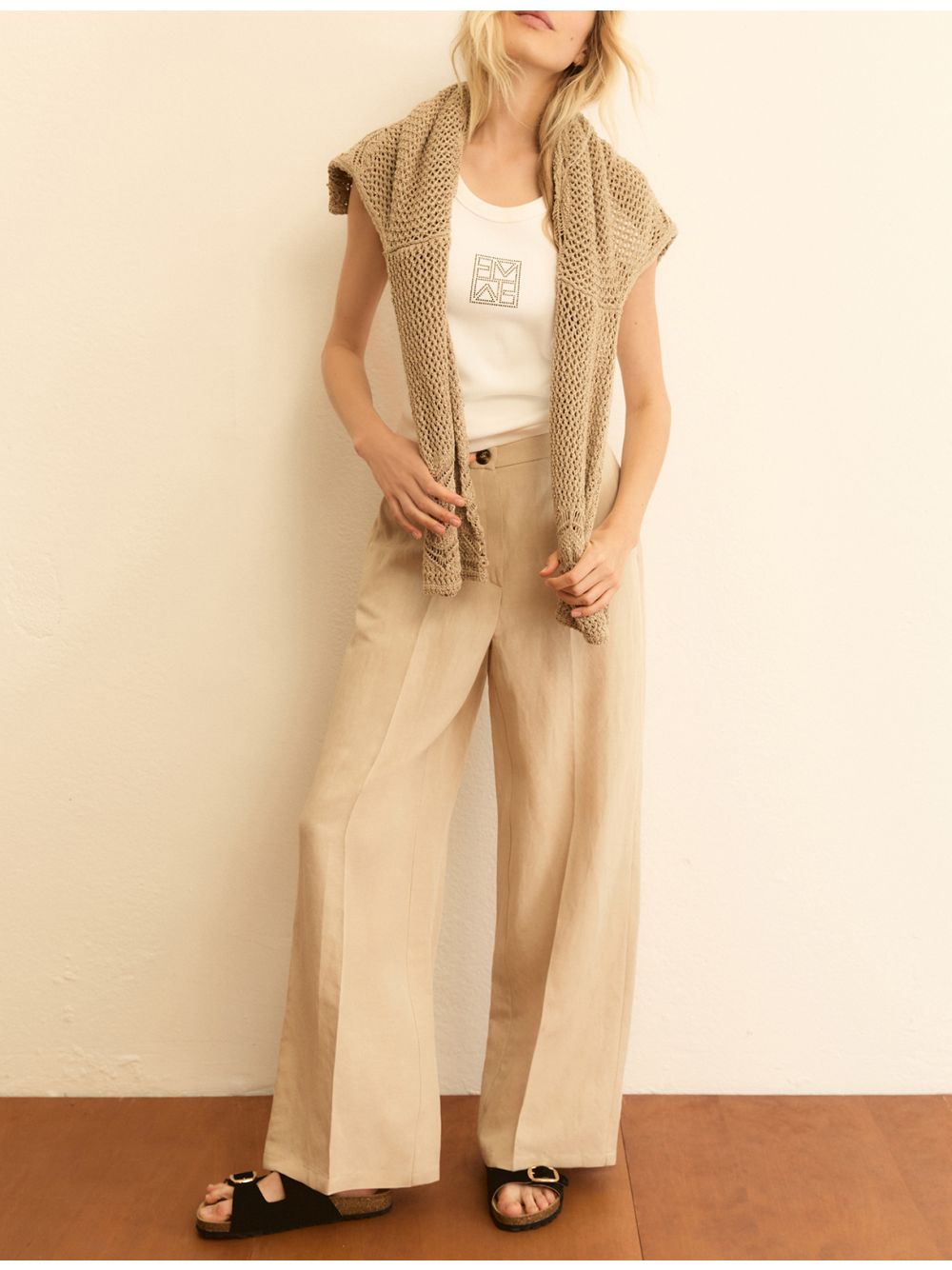 Pantalone Emme Marella EMMPERA Donna - Beige