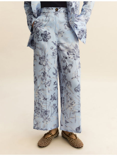 Pantalone Emme Marella EMMCARAFFA Donna - Azzurro