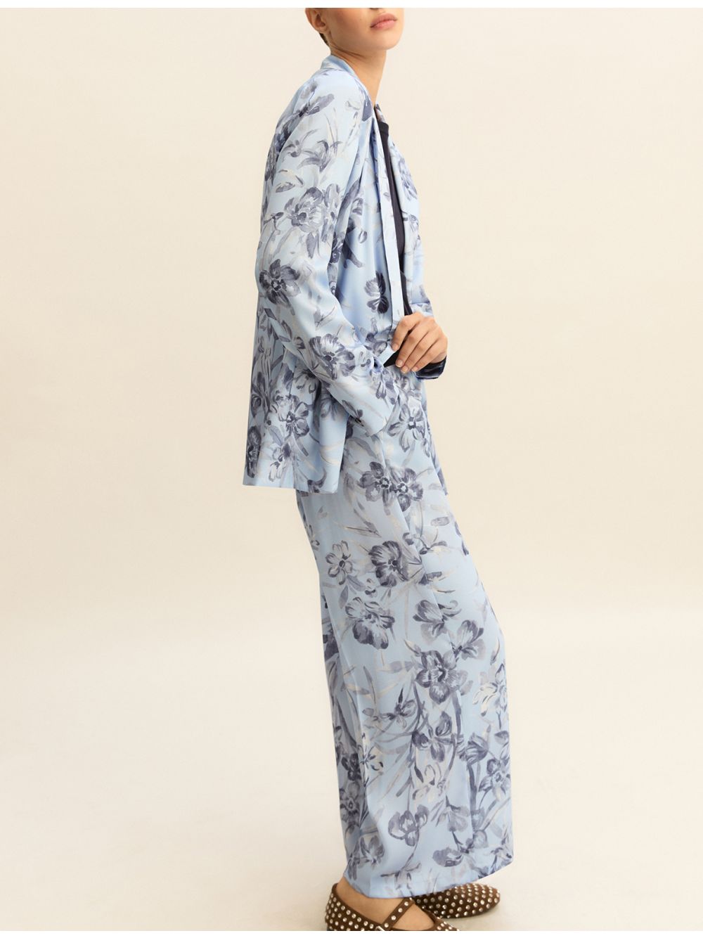 Pantalone Emme Marella EMMCARAFFA Donna - Azzurro