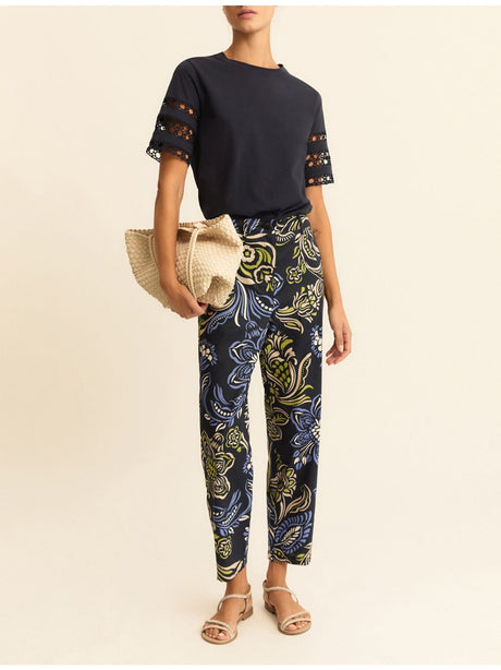 Pantalone Emme Marella EMMPEPLO Donna - Blu