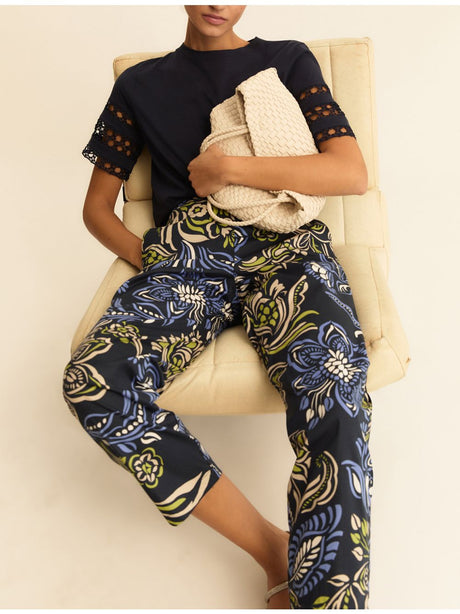 Pantalone Emme Marella EMMPEPLO Donna - Blu