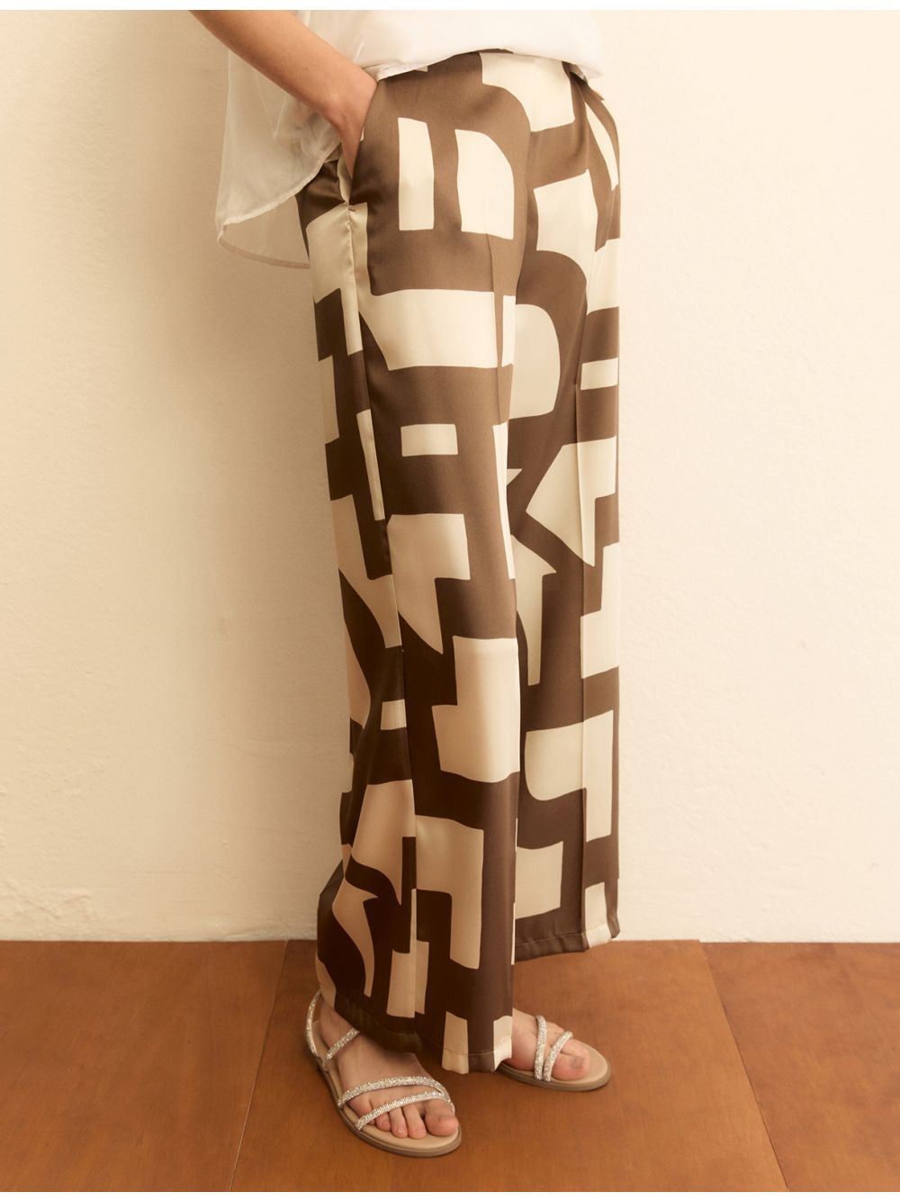 Pantalone Emme Marella EMMALBERO Donna - Avorio