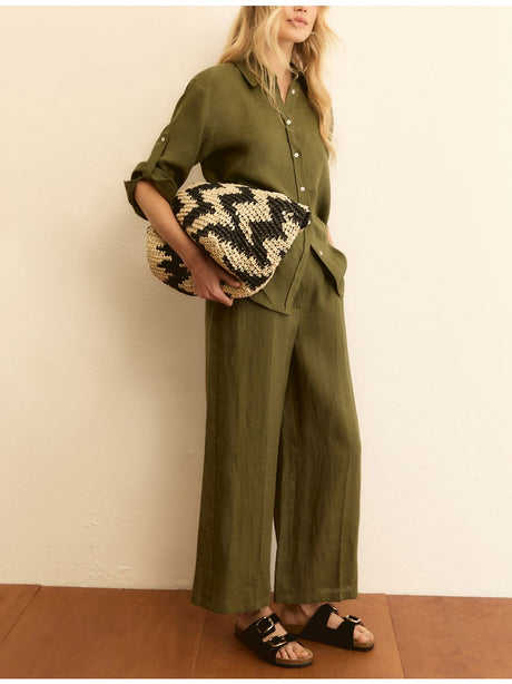 Pantalone Emme Marella EMMCLAVA Donna - Verde