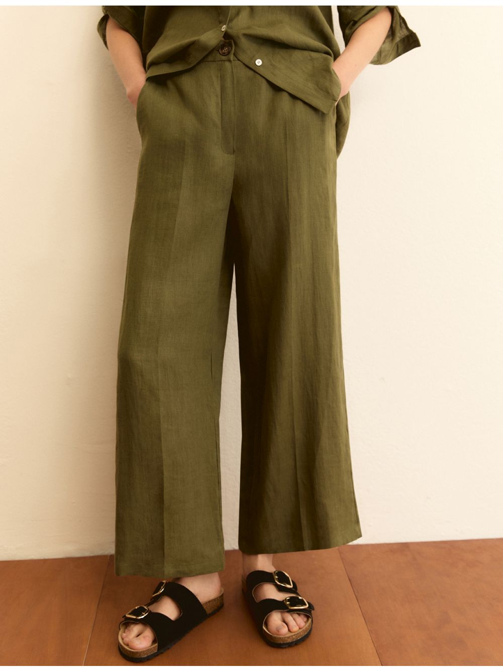 Pantalone Emme Marella EMMCLAVA Donna - Verde