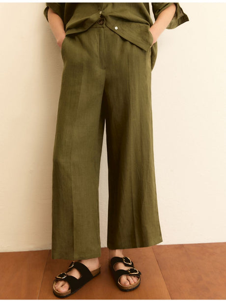 Pantalone Emme Marella EMMCLAVA Donna - Verde