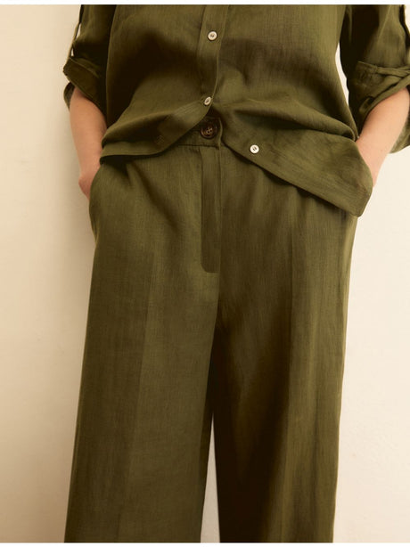 Pantalone Emme Marella EMMCLAVA Donna - Verde