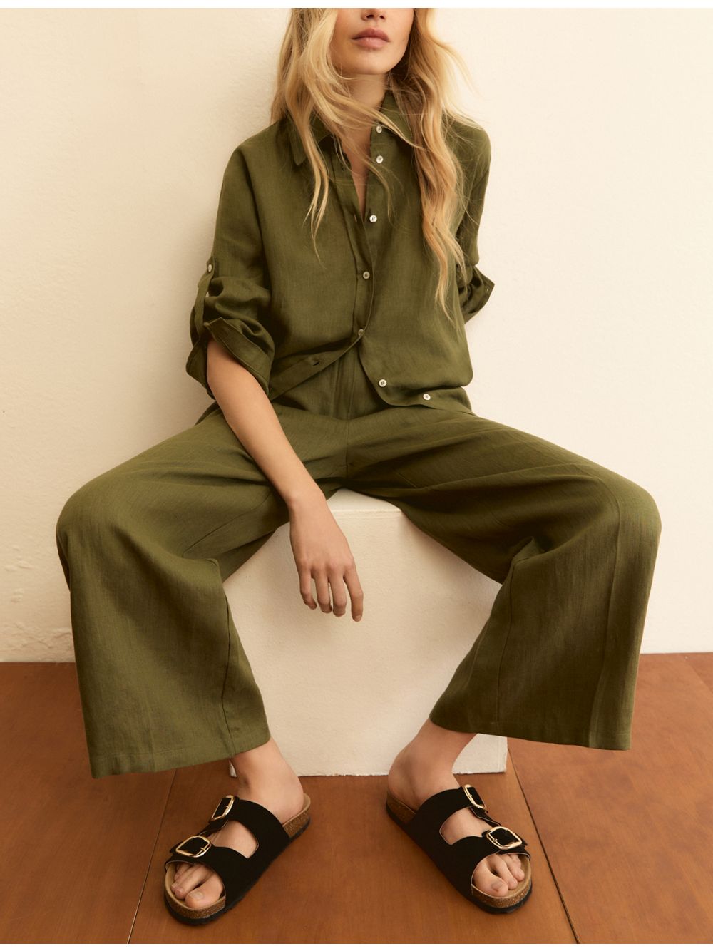 Pantalone Emme Marella EMMCLAVA Donna - Verde