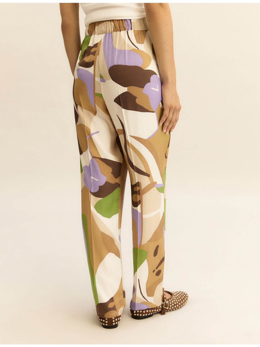 Pantalone Emme Marella EMMOSSO Donna - Marrone