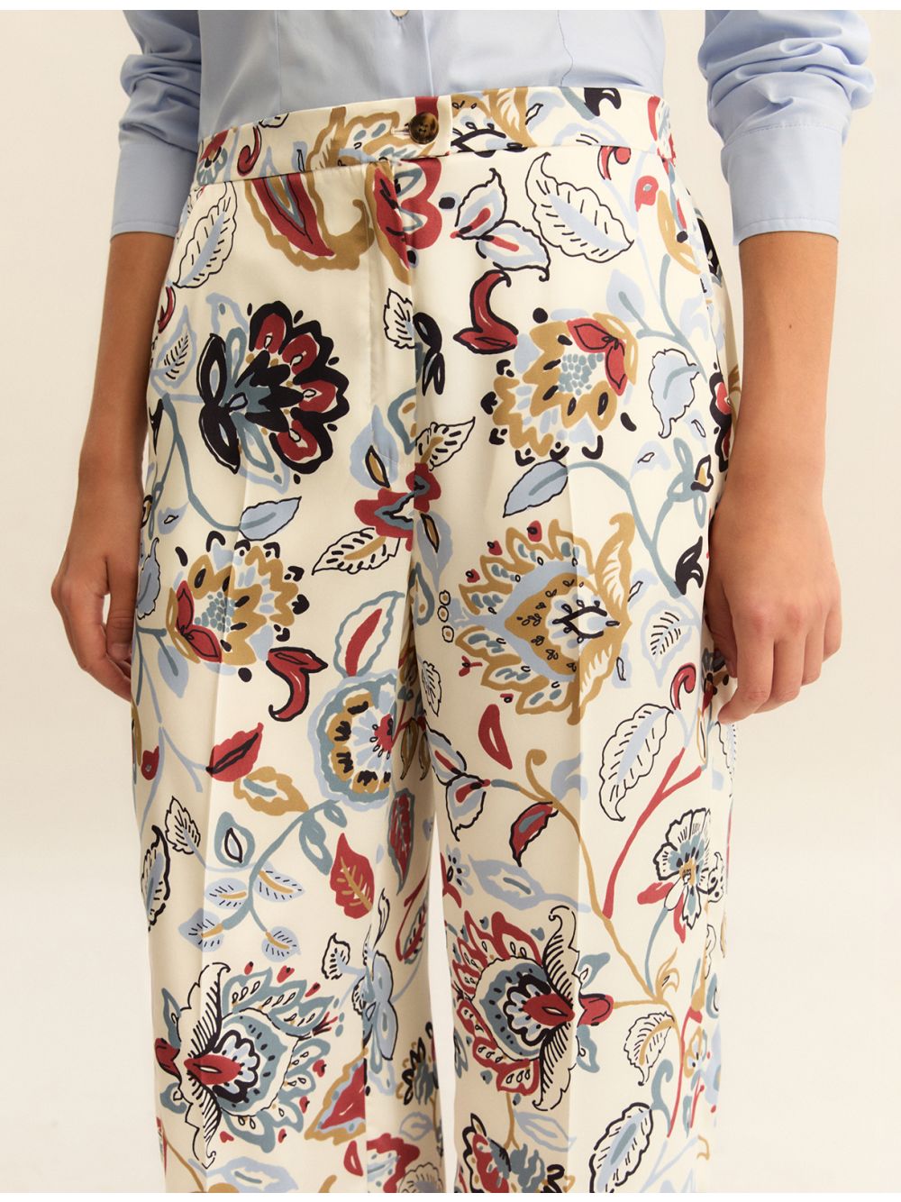 Pantalone Emme Marella EMMBAOBAB Donna - Bianco