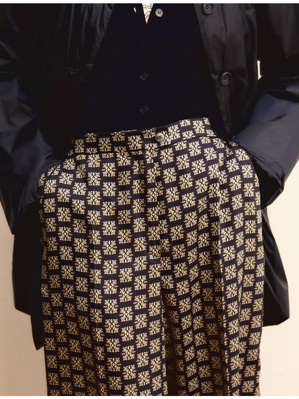 Pantalone Emme Marella EMMBAOBAB Donna - Blu