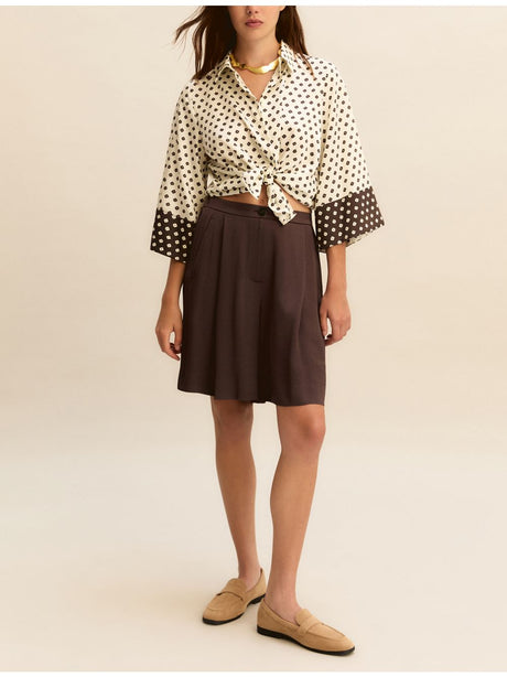 Bermuda Emme Marella EMMLAMINE Donna - Marrone