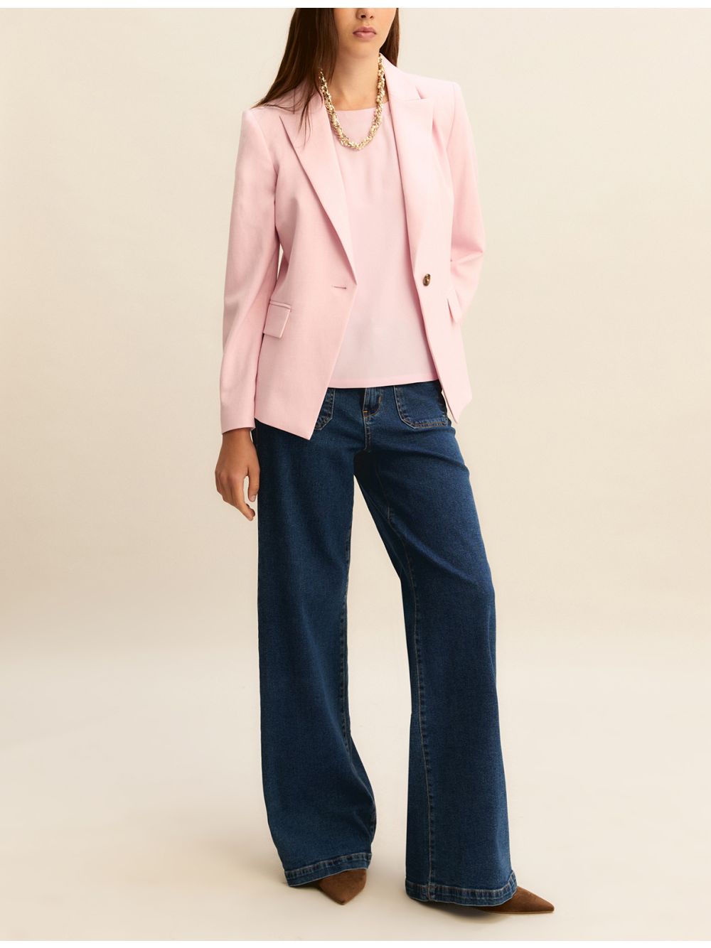 Pantalone Emme Marella EMMWIDEFLARE Donna - Blu