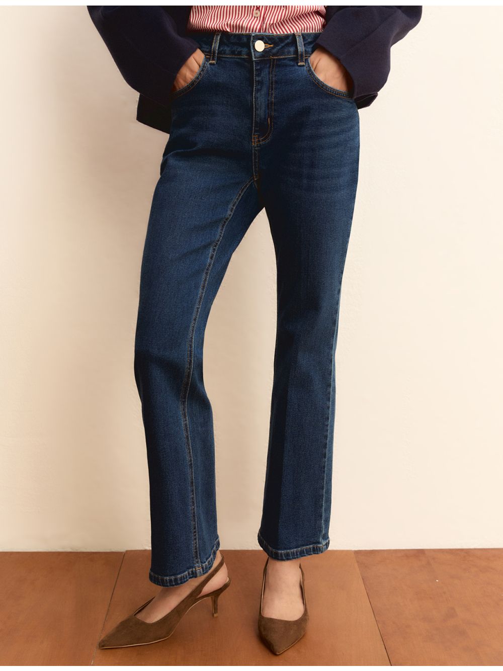 Pantalone Emme Marella EMMSLIMFLARE Donna - Blu