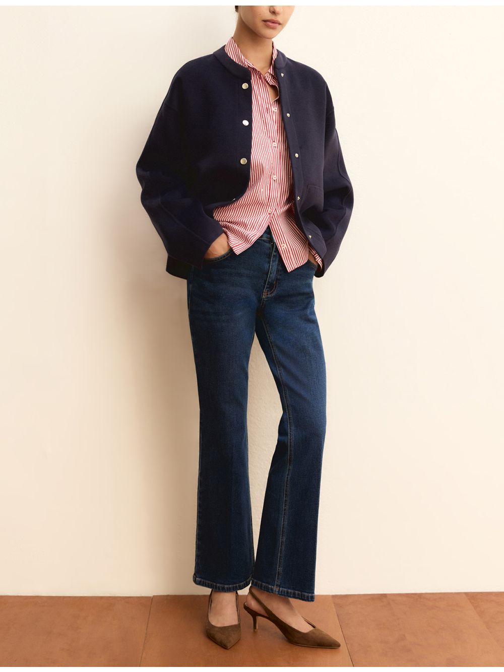 Pantalone Emme Marella EMMSLIMFLARE Donna - Blu