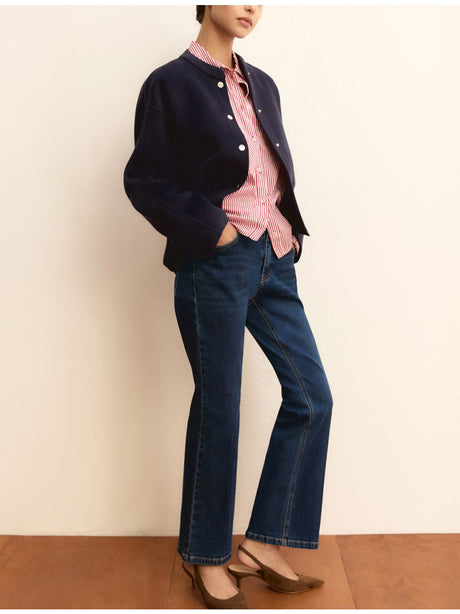 Pantalone Emme Marella EMMSLIMFLARE Donna - Blu