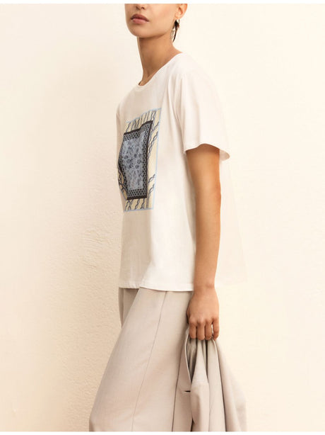 T-shirt Emme Marella EMMRACCONTO Donna - Blu
