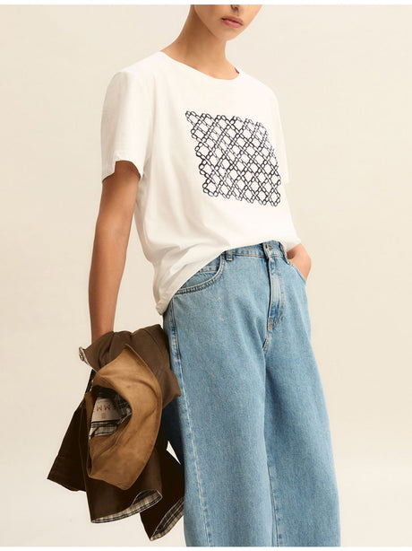 T-shirt Emme Marella EMMRACCONTO Donna - Blu