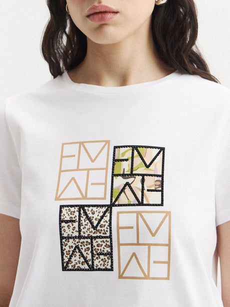 T-shirt Emme Marella EMMMAREA Donna - Bianco