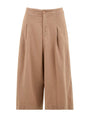 Pantalone European Culture Donna - Marrone