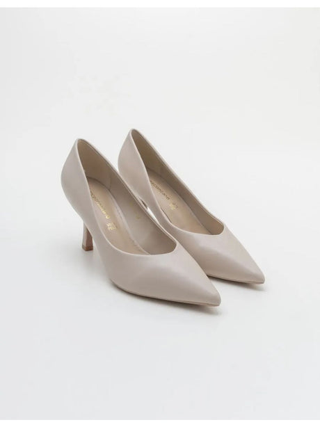 Scarpe Francescomilano decol.pelle Donna - Beige