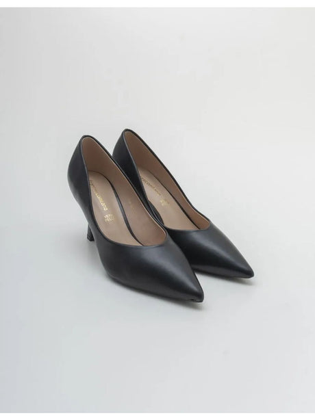 Scarpe Francescomilano budapest pelle Donna - Nero