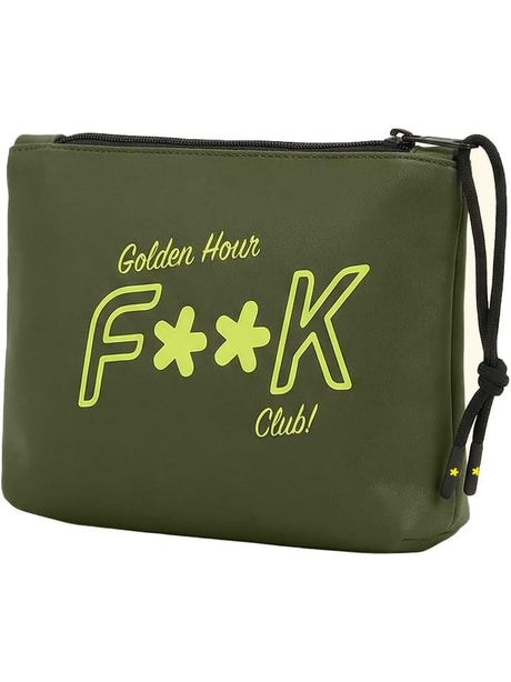 Borsa Pochette F**K Unisex - Verde