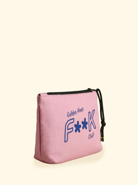 Borsa Pochette F**K Unisex - Rosa