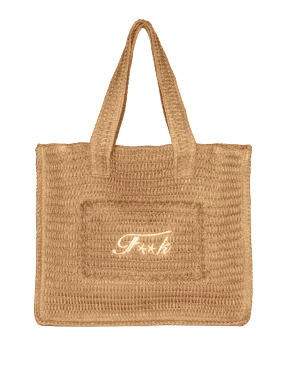 Borsa Mare F**K Tote bag Donna - Beige