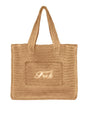 Borsa Mare F**K Tote bag Donna - Beige