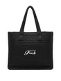 Borsa Mare F**K Tote bag Donna - Nero