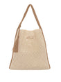 Borsa Mare F**K Tote bag Donna - Beige