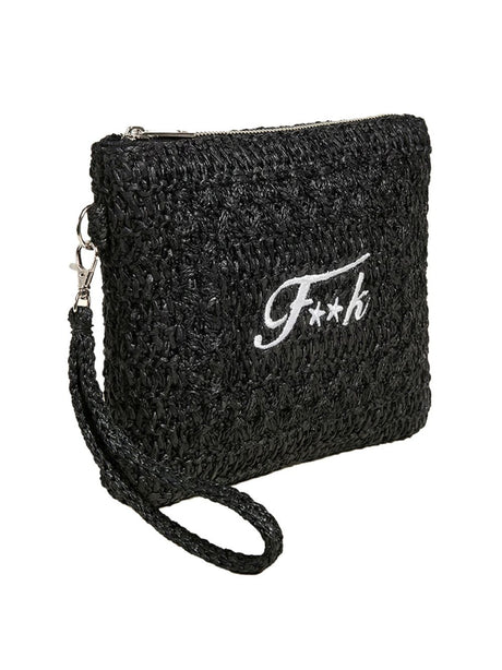 Borsa Pochette F**K Mini pochette Donna - Nero