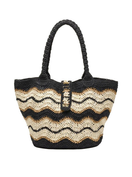 Borsa Mare F**K Maxi Donna - Nero