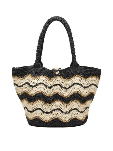 Borsa Mare F**K Maxi Donna - Nero