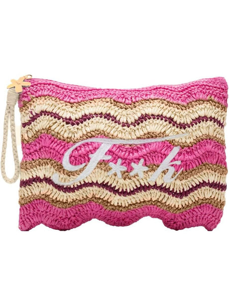 Borsa Pochette F**K Mini Donna - Viola