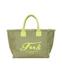 Borsa Mare F**K Maxi Donna - Verde