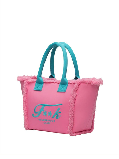 Borsa Mare F**K Maxi bag Donna - Rosa