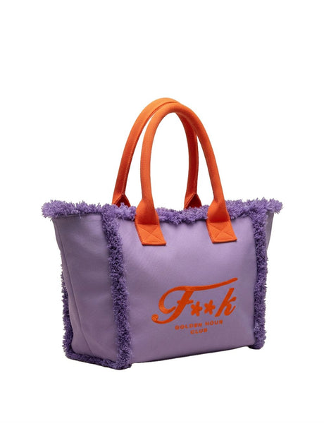 Borsa Mare F**K Maxi bag Donna - Viola