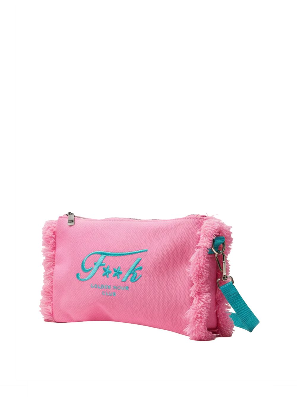 Borsa Pochette F**K Mini pochette Donna - Rosa