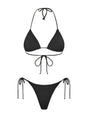 Costume F**K Triangolo - Slip regolabile Donna - Nero