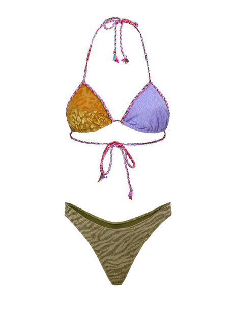 Costume F**K Triangolo - Americano fisso Donna - Multicolore