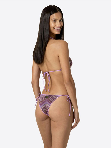 Costume F**K Triangolo - Slip regolabile Donna - Multicolore